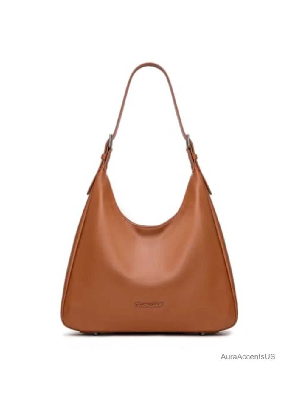 Slouchy Hobo Bag Women's Shoulder Handbag Faux Leather Multi-Pocket